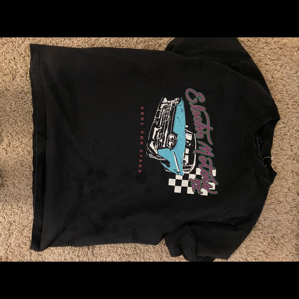 brandy melville electric motor shirt